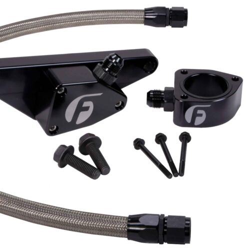 Fleece Performance Coolant Bypass® for 2003-2007 Manual Transmission w/ Stainless Steel Braided Line