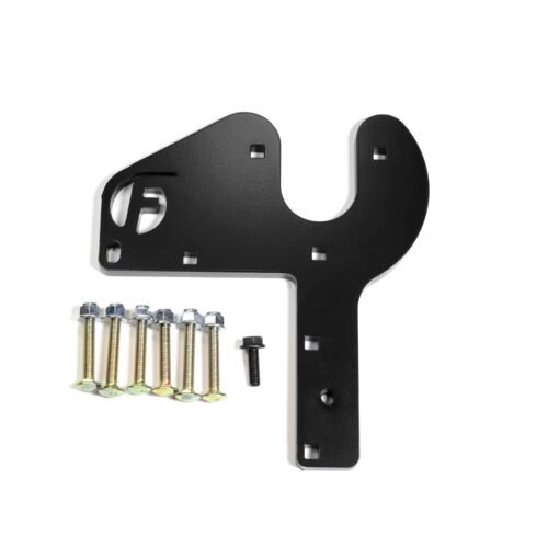 FPE-34022-PC-FQWW.jpg Fleece Performance 6.7L Dual Pump Bracket and Mounting Hardware 2007.5-Pres Cummins
