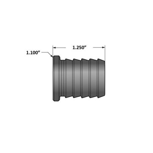 Fleece Performance 7/8 Inch Billet Aluminum multi-application Block Off Plug