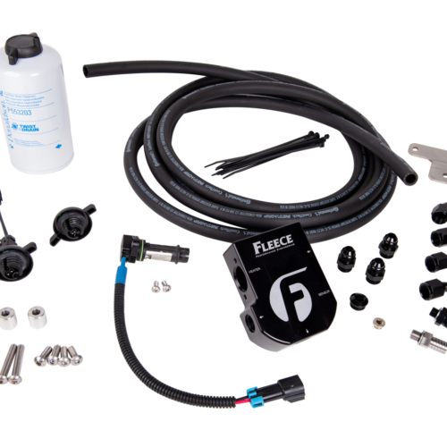 Fleece Performance Auxiliary Heated Fuel Filter Kit for 03-18 Dodge Ram Cummins