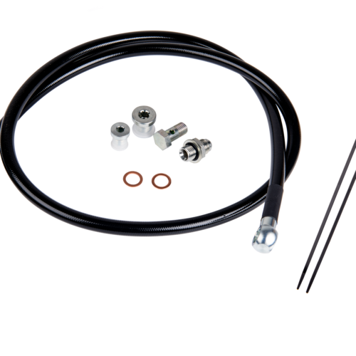FPE-DTFL-0116_0-FQWW.png Fleece Performance Remote Turbo Oil Feed Line Kit for 6.6L Duramax Turbochargers 2001-2016 GM 2500/3500