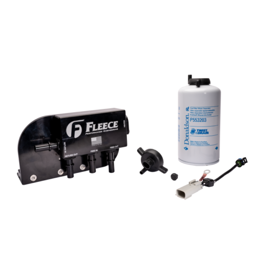 FPE-FMC-UBFA-1724-FQWW.png Fleece Performance Under Bed Fuel Filter Assembly for 17-26 Ford F250-550