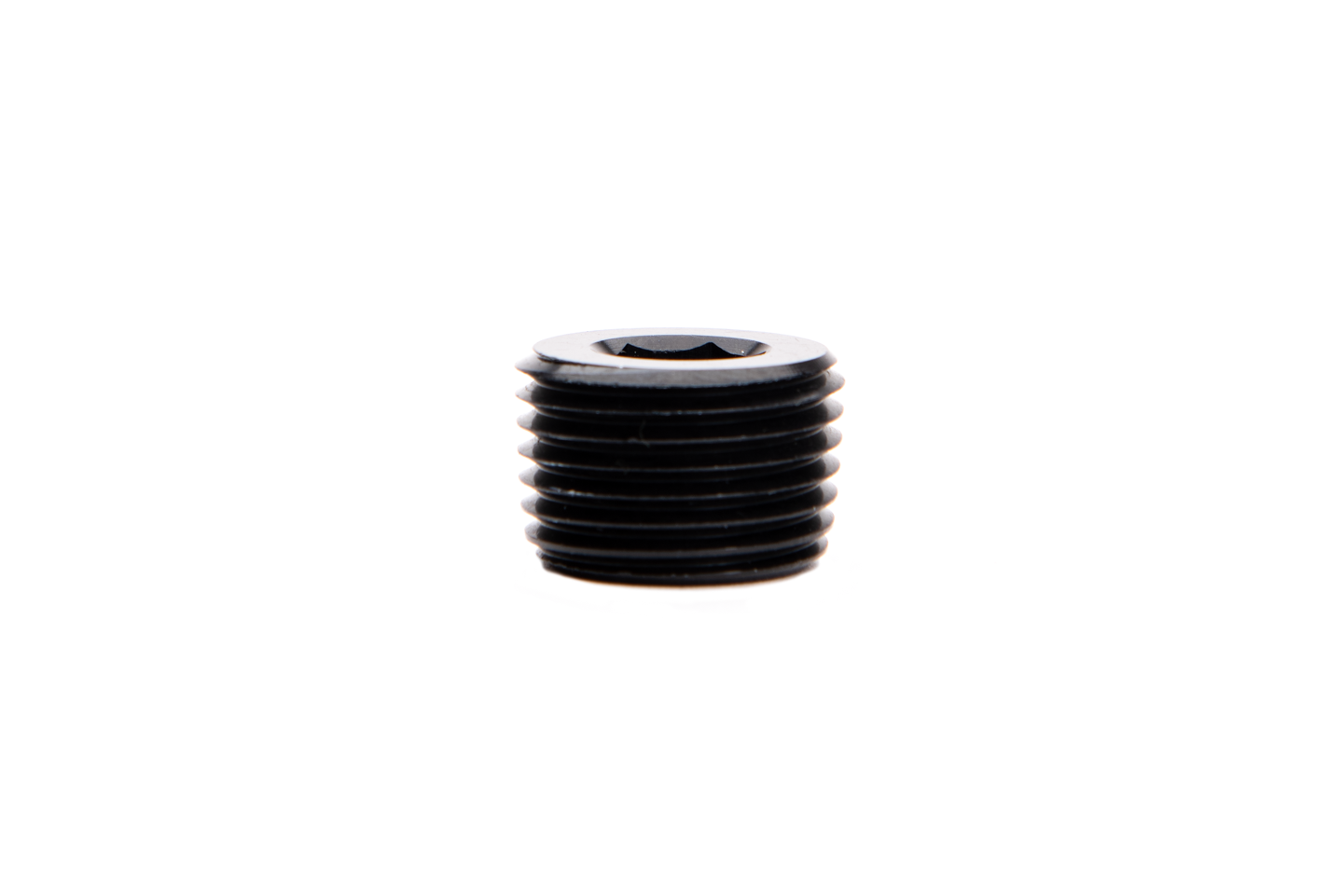 Fleece Performance 1/2 Inch NPT Hex Socket Plug Black - Image 2