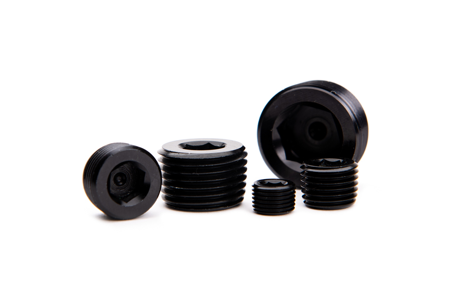 Fleece Performance 1/2 Inch NPT Hex Socket Plug Black - Image 3