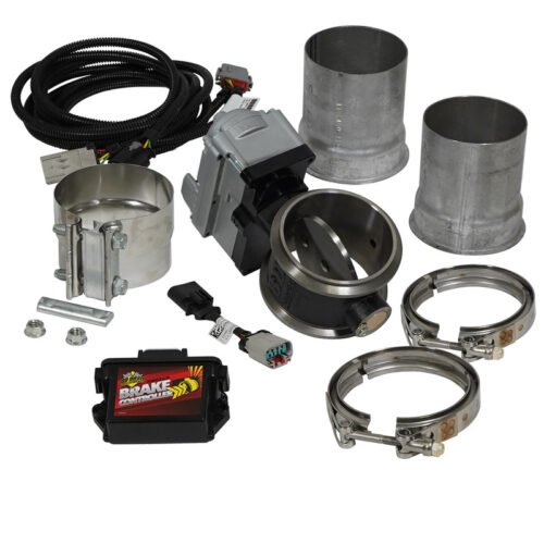Electronic Exhaust Brake 4.0in Valve RAM 2500/3500 6.7L Cummins 2007.5-2012 BD Diesel