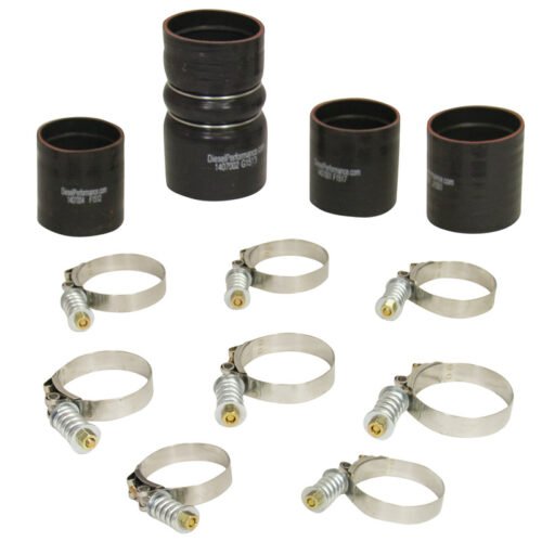 1047037-BKJX.jpg 6.4L Power Stroke Intercooler Hose and Clamp Kit Ford 2008-2010 F-250/F-350 BD Diesel