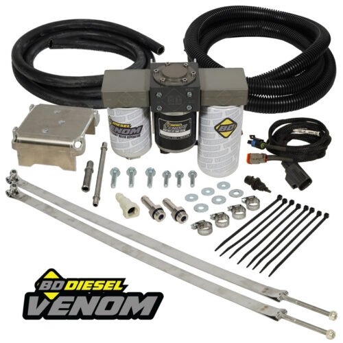 1050319-BKJX.jpg Venom Power Stroke Fuel Lift Pump c/w Filter and Separator Ford 6.4L 2008-2010 F-250/F-350 BD Diesel