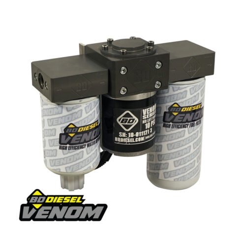 Venom Duramax Fuel Lift Pump c/w Filter and Separator Chevy/GMC 2001-2010 6.6L 2500/3500 BD Diesel