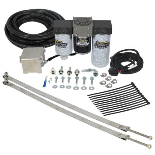 1050332-BKJX.jpg Venom Cummins Fuel Lift Pump c/w Filter and Separator Dodge 5.9L 1998.5-2002 2500/3500 BD Diesel