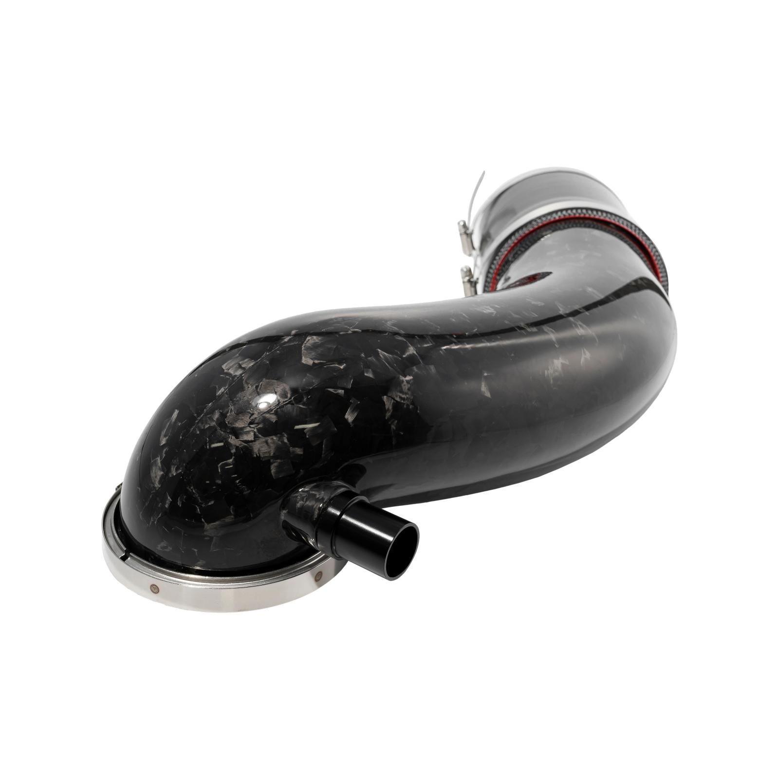 Turbo Inlet 2004.5-2005 GM 6.6L Duramax LLY - Zilla Carbon Fiber Forged Pacific Performance Engineering - Image 4