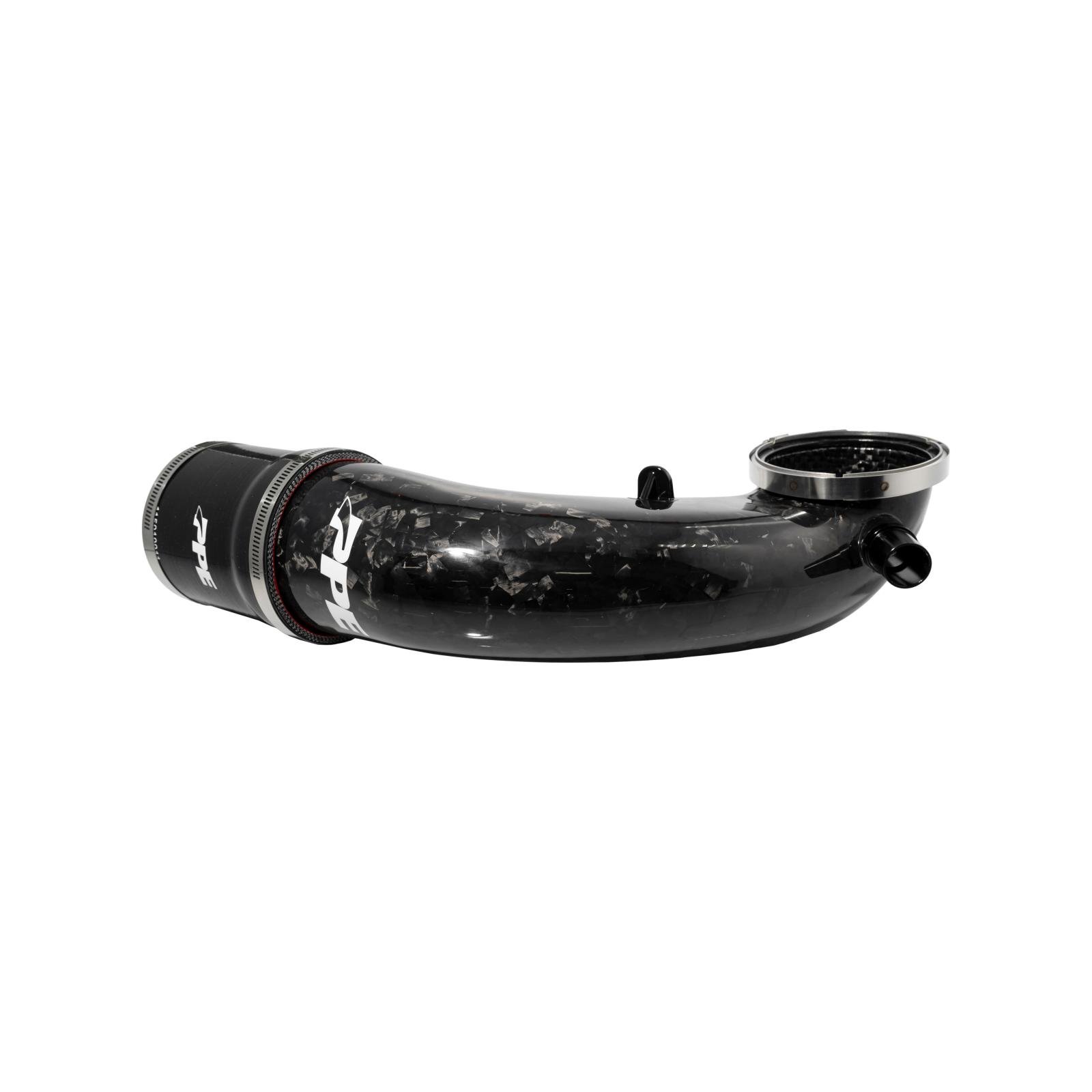Turbo Inlet 2004.5-2005 GM 6.6L Duramax LLY - Zilla Carbon Fiber Forged Pacific Performance Engineering - Image 3
