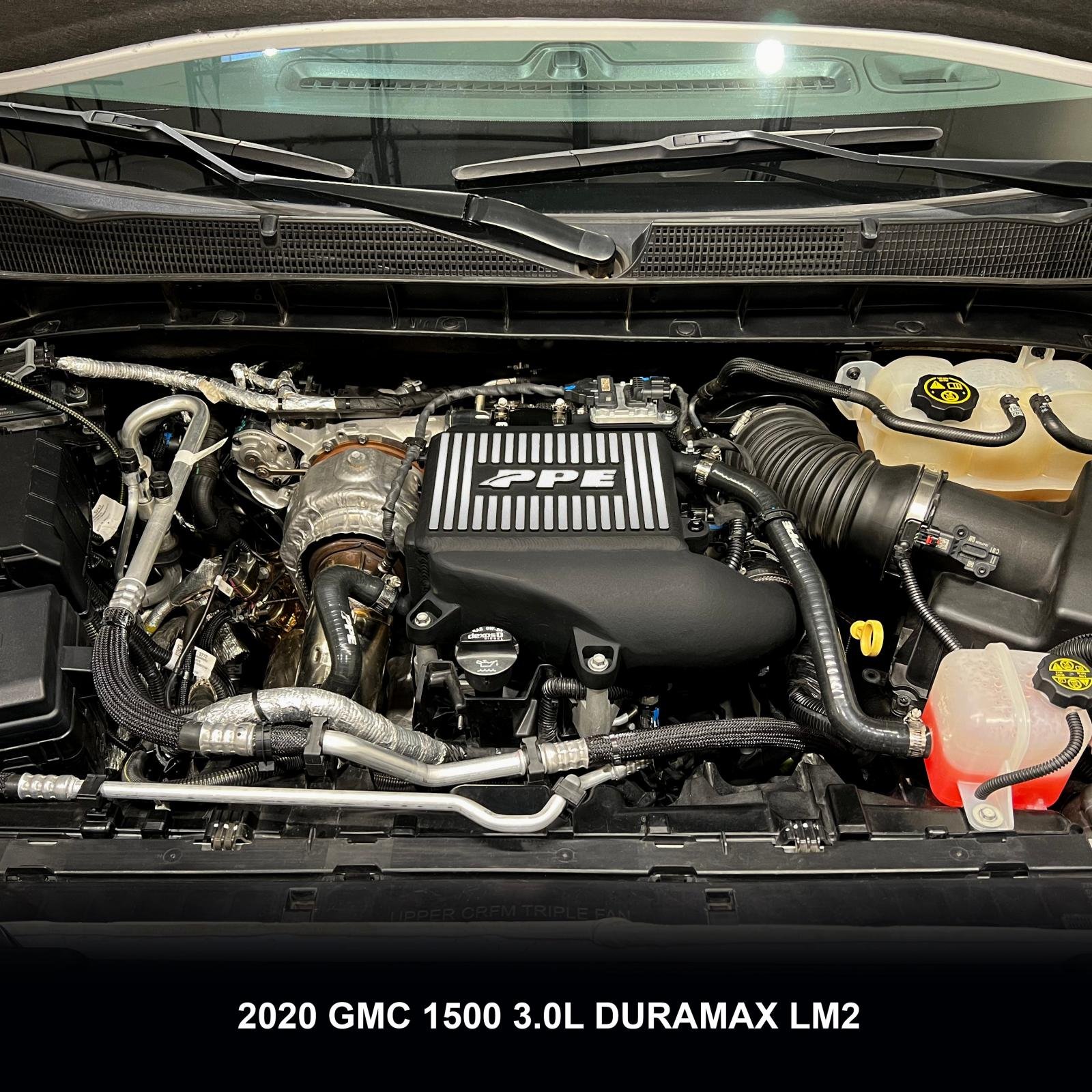2020-2023 GM 3.0L Duramax LM2, LZO Air-To-Water Intercooler Kit Black PPE Diesel - Image 5