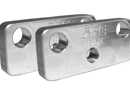 LB7 Fuel Rail Mount Kit Use With LBZ Intake Runner Upgrade Silver PPE Diesel