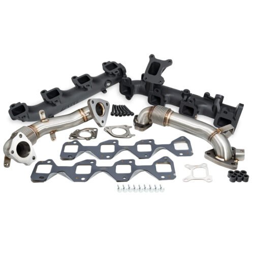 Manifolds and Up-Pipes GM 2017+ L5P - Black