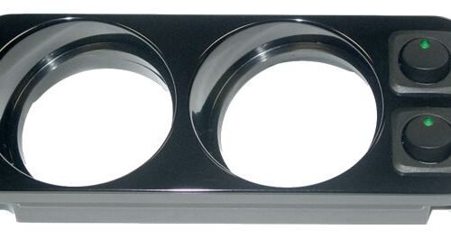 2G OH Gauge Mount Black W/ Switch PPE Diesel