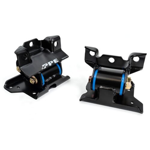 Engine Mount Kit - 01-10 GM 6.6L Duramax - 40 Hardness Blue