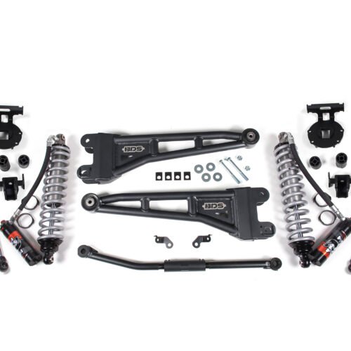 2.5 Inch Lift Kit w/ Radius Arm Coil-Over Conversion Ford F250/F350 Super Duty 11-16 4WD Diesel 4 Inch Block Kit  FOX 2.5 Performance Elite
