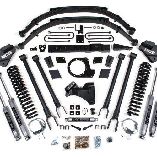 BDS1541H_0-BLDV.jpg 8 Inch Lift Kit 4-Link Conversion Ford F250/F350 Super Duty 17-19 4WD Diesel NX2 Nitro Shocks