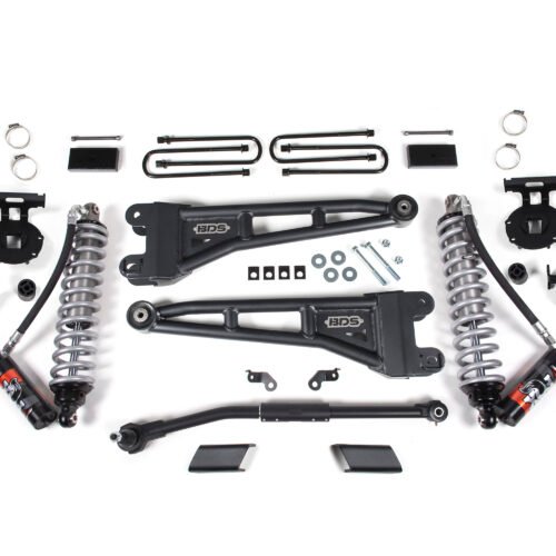 3 Inch Lift Kit w/ Radius Arm FOX 2.5 Performance Elite Coil-Over Conversion Ford F250/F350 Super Duty 20-22 4WD Diesel