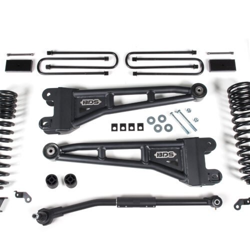 3 Inch Lift Kit w/ Radius Arm Ford F250/F350 Super Duty 20-22 4WD Diesel Fox 2.0 Performance Shocks