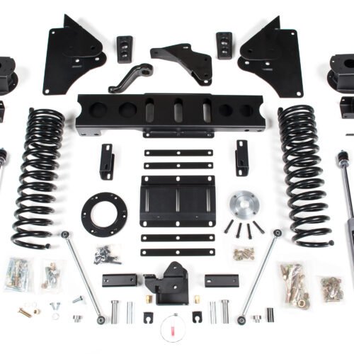 6 Inch Lift Kit Ram 2500 w/ Rear Air Ride 14-18 4WD Diesel NX2 Nitro Shocks