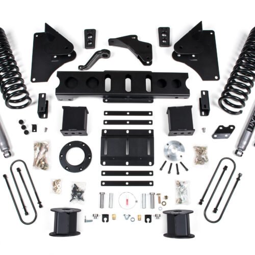 6 Inch Lift Kit Ram 3500 w/ Rear Air Ride 13-18 4WD Diesel 8 Bolt Indexing Ring Fox 2.0 Performance Shocks