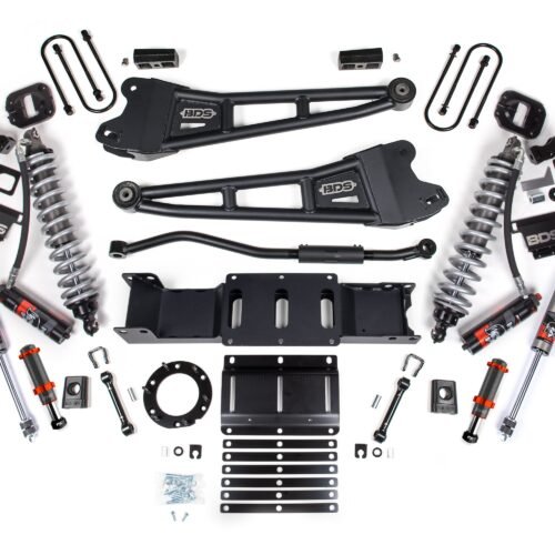 19-24 Ram 3500 4WD 3 Inch Radius Arm Suspension Lift Kit, 2 Inch Rear, Block w/Overload, 6 Bolt Diesel - Fox 2.5 Performance Elite Series C/O Front, FOX 2.0 Front Bump, Fox 2.5 Performance Elite Series Rear BDS Suspension