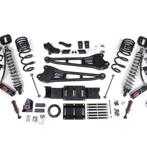 19-24 Ram 2500 4WD 4 Inch Radius Arm Suspension Lift Kit, 2.5 Inch Rear, Coil Spring, Diesel - Fox 2.5 Performance Elite Series C/O Front, FOX 2.0 Front Bump, Fox 2.5 Performance Elite Series Rear BDS Suspension