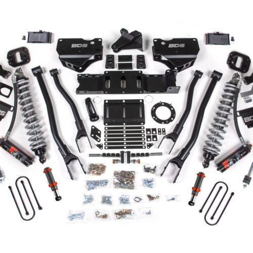 19-24 Ram 3500 4WD 4 Inch 4-Link Suspension Lift Kit, 2 Inch Rear, Block w/o Overload, 6 Bolt Diesel - Fox 2.5 Performance Elite Series C/O Front, FOX 2.0 Front Bump, Fox 2.5 Performance Elite Series Rear BDS Suspension