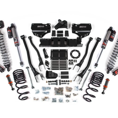 19-24 Ram 2500 4WD 4 Inch 4-Link Suspension Lift Kit, 2.5 Inch Rear, Coil Spring, Diesel - Fox 2.5 Performance Elite Series C/O Front, FOX 2.0 Front Bump, Fox 2.5 Performance Elite Series Rear BDS Suspension