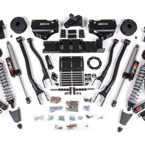 19-24 Ram 3500 4WD 6 Inch 4-Link Suspension Lift Kit, 5 Inch Rear, Block w/o Overload, 6 Bolt Diesel - Fox 2.5 Performance Elite Series C/O Front, FOX 2.0 Front Bump, Fox 2.5 Performance Elite Series Rear BDS Suspension
