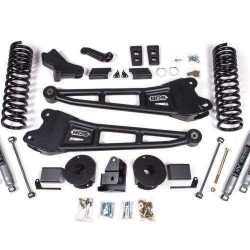 BDS1773FS_0-BLDV.jpg 4 Inch Lift Kit w/ Radius Arm Ram 2500 w/ Rear Air Ride 14-18 4WD Diesel Fox 2.0 Performance Shocks