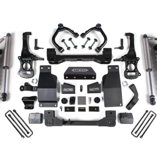 BDS1803FPE-BLDV.jpg 6 Inch Lift Kit FOX 2.5 Performance Elite Coil-Over Silverado/Sierra 1500 19-24 4WD Diesel Fox 2.0 Performance Shocks