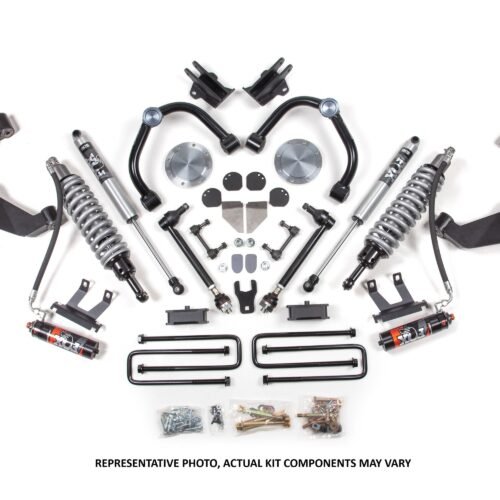 11-19 Chevrolet Silverado 2500HD/3500HD - GMC Sierra 2500HD/3500HD 4WD (Diesel) 3 Inch Coilover Conversion Kit, Stock Rear - Fox 2.5 Performance Elite Series C/O, Fox 2.5 Performance Elite Series Shocks BDS Suspension