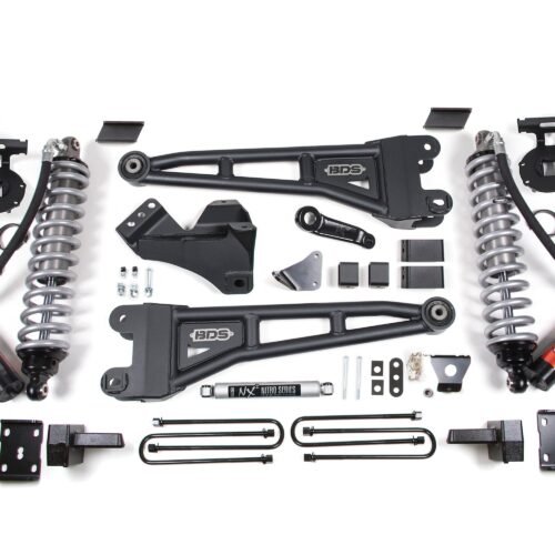 BDS1945FPE_0-BLDV.jpg 6 Inch Lift Kit w/ Radius Arm FOX 2.5 Performance Elite Coil-Over Conversion Ford F250/F350 Super Duty 05-07 4WD Diesel 4 Inch Block With Overload