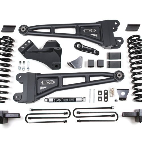 BDS1945FS_0-BLDV.jpg 6 Inch Lift Kit w/ Radius Arm Ford F250/F350 Super Duty 05-07 4WD Diesel 4 Inch Block With Overload Fox 2.0 Performance