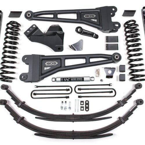 BDS1955FS_0-BLDV.jpg 6 Inch Lift Kit w/ Radius Arm Ford F250/F350 Super Duty 08-10 4WD Diesel Leaf Springs Fox 2.0 Performance