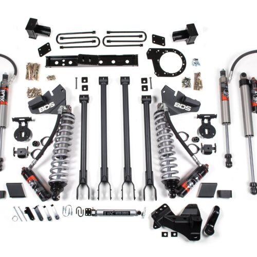 BDS1979FPE_0-BLDV.jpg 6 Inch Lift Kit w/ 4-Link FOX 2.5 Performance Elite Coil-Over Conversion Ford F250/F350 Super Duty 17-19 4WD Diesel Block Kit