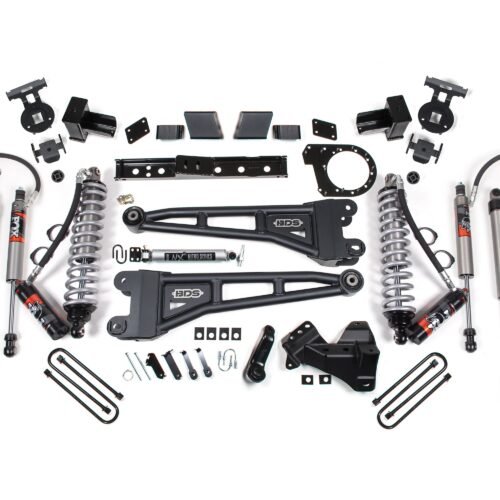 BDS1982FPE-BLDV.jpg 6 Inch Lift Kit w/ Radius Arm FOX 2.5 Performance Elite Coil-Over Conversion Ford F350 Super Duty DRW 20-22 4WD Diesel Fox 2.5 Performance Elite