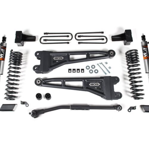 3 Inch Lift Kit w/ Radius Arm Ford F250/F350 Super Duty 20-22 4WD Diesel Fox 2.0 Performance Elite