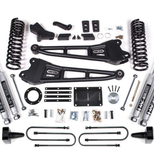 6 Inch Lift Kit w/ Radius Arm Ram 3500 13-18 4WD Diesel Fox 2.5 Performance Elite