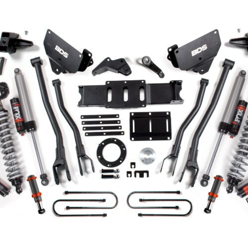 13-18 Ram 3500 4WD 6 Inch 4-Link Suspension Lift Kit, 4 Inch Rear, Block, 8 Bolt Diesel - Fox 2.5 Performance Elite Series C/O Front, Fox 2.5 Performance Elite Series Rear BDS Suspension