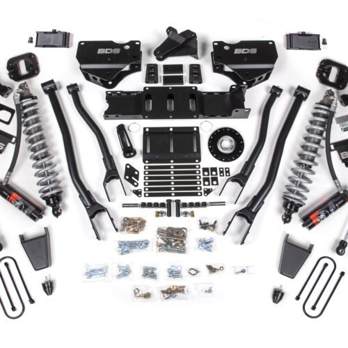 25-26 Ram 3500 (Diesel) 4 Inch 4-Link Suspension Lift Kit, 2 Inch Rear Lift, Block W/O Overload - Fox 2.5 PES C/O, Fox 2.5 PS Shocks BDS Suspension