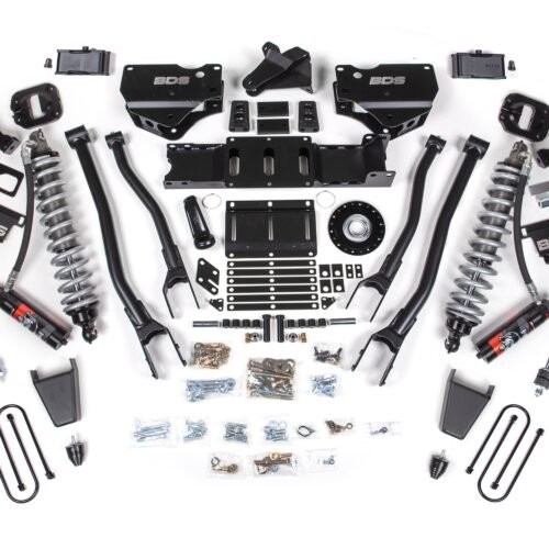 25-26 Ram 3500 (Diesel) 4 Inch 4-Link Suspension Lift Kit, 2 Inch Rear Lift, Block W/ Overload - Fox 2.5 PES C/O, Fox 2.5 PES Shocks BDS Suspension