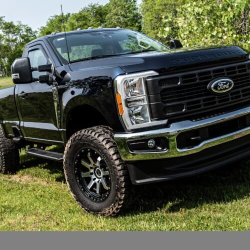 23-26 Ford F-250/F-350 4WD 3 Inch Radius Arm Suspension Lift Kit, 1 Inch Rear Lift, Block - Fox 2.5 Performance Elite Series C/O Front, Fox 2.5 Performance Elite Series Aux Front, Fox 2.5 Performance Elite Series Rear BDS Suspension