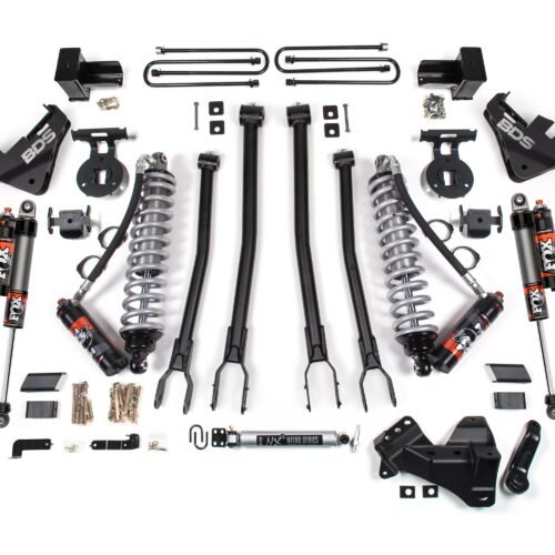 23-26 Ford F-250/F-350 Super Duty 4WD 5 Inch 4-Link Suspension Lift Kit, 3 Inch Rear, Block, Diesel - Fox 2.5 Performance Elite Series C/O Front, Fox 2.5 Performance Elite Series Rear BDS Suspension