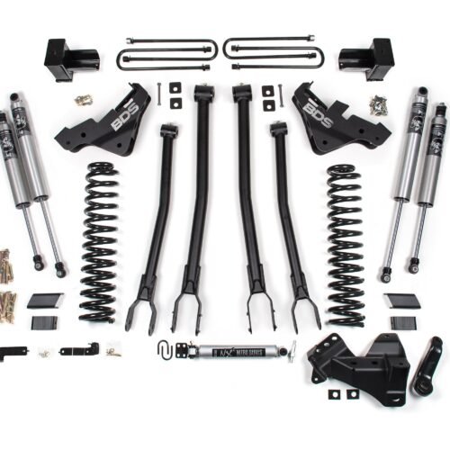 23-26 Ford F-350 Super Duty 4WD 5 Inch 4-Link Suspension Lift Kit, 2 Inch Rear, Block, Diesel, DRW - Fox 2.0 Performance Series Shocks BDS Suspension