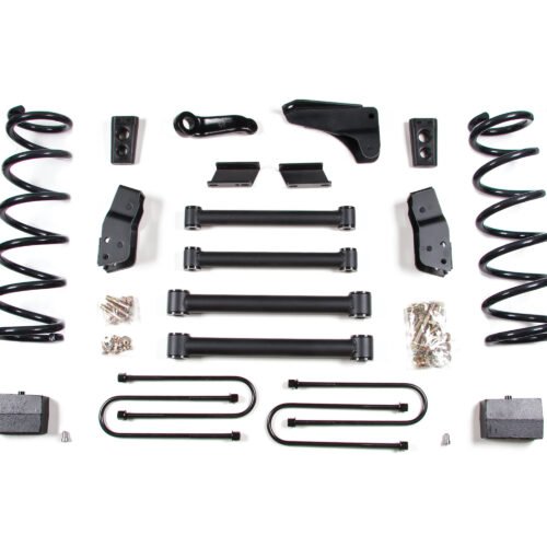 6 Inch Lift Kit Dodge Ram 2500/3500 03-07 4WD Diesel Leaf Springs 3.5 Inch Axle NX2 Nitro Shocks
