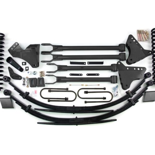 BDS553FS-BLDV.jpg 6 Inch Lift Kit w/ 4-Link Ford F250/F350 Super Duty 08-10 4WD Diesel Leaf Springs FOX 2.0 Performance