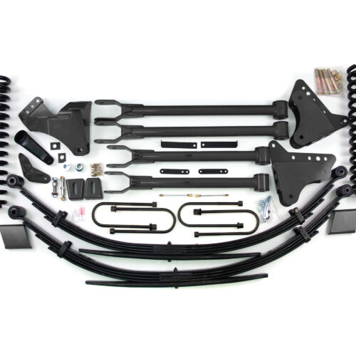 BDS553H-BLDV.jpg 6 Inch Lift Kit w/ 4-Link Ford F250/F350 Super Duty 08-10 4WD Diesel Leaf Springs NX2 Nitro